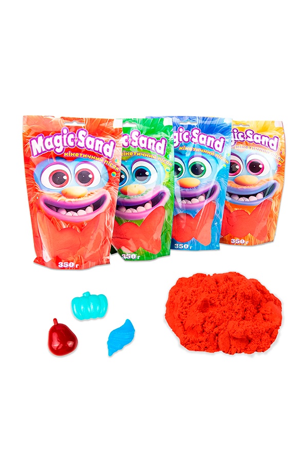 Кинетический песок Magic sand в пакете цвет красный ЦБ-00239645 SKT000959234 фото
