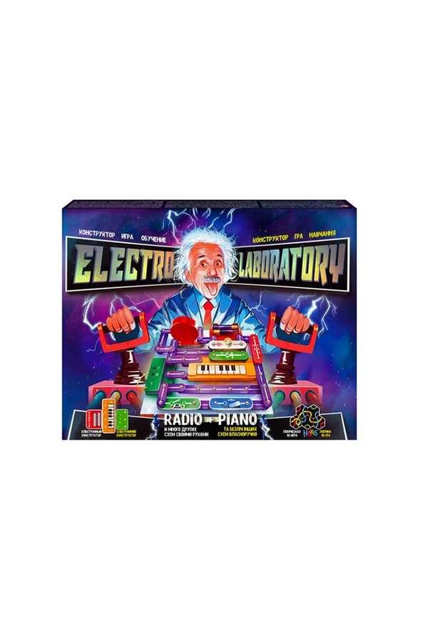 Электронный конструктор "Electro Laboratory Radio+Piano" цвет разноцветный ЦБ-00184625 SKT000610298 фото