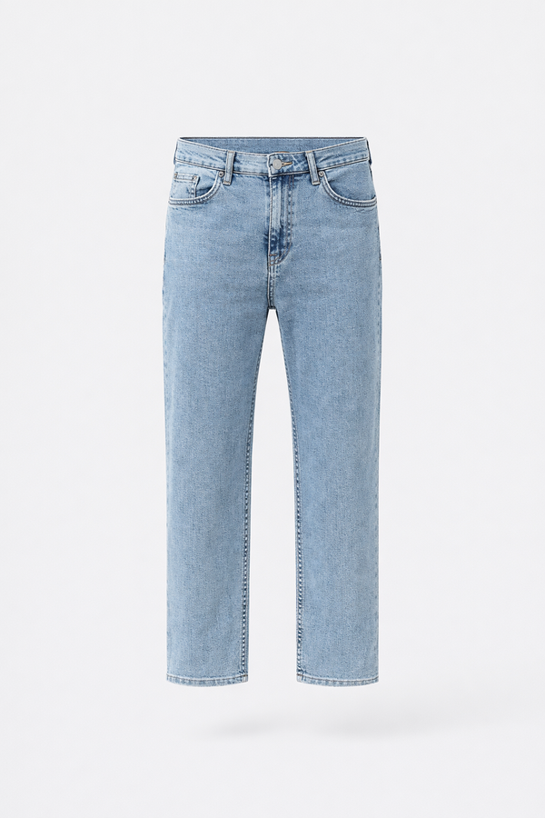 Джинси slim чоловічі колір блакитний W33 ЦБ-00291199 фото