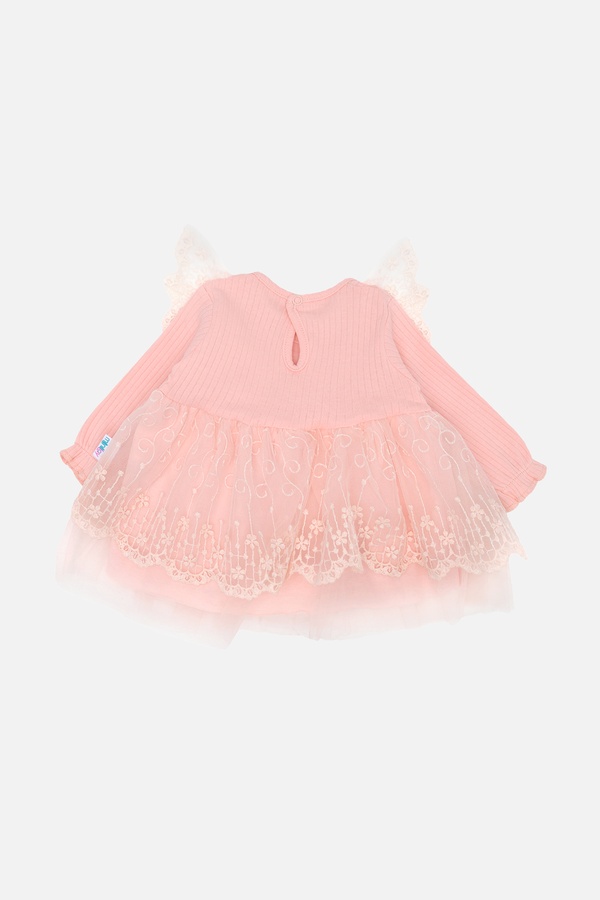 Сукня з пов'язкою для дівчинки 62 колір персиковий ЦБ-00243075 SKT000966894 фото