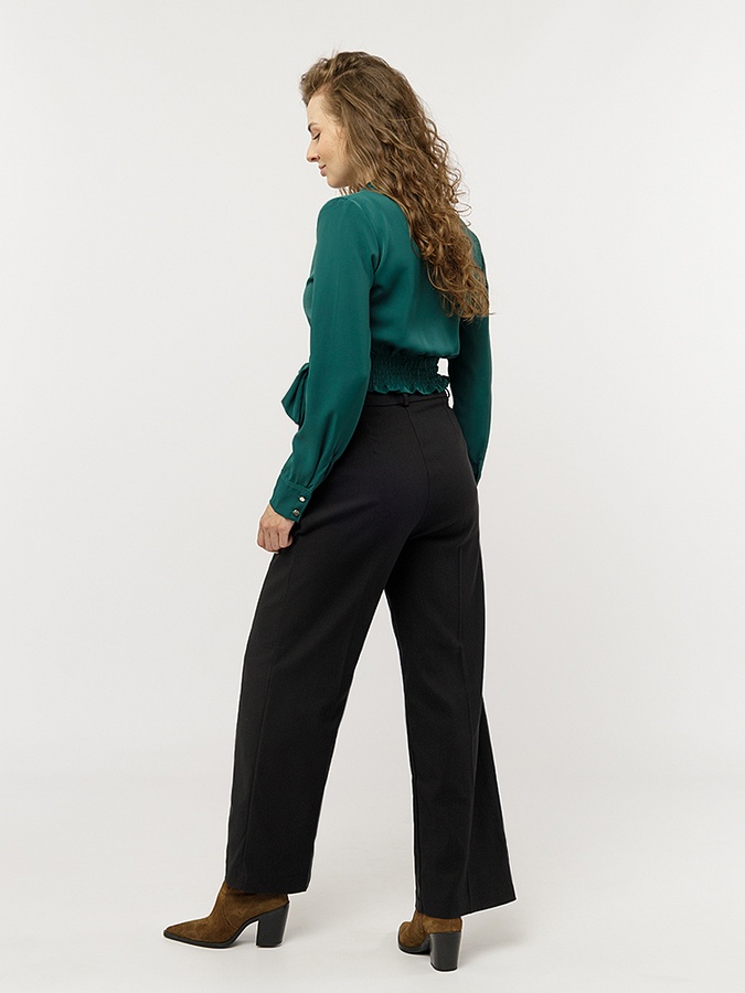 Жіноча блуза 42 колір зелений ЦБ-00227850 SKT000927659 фото