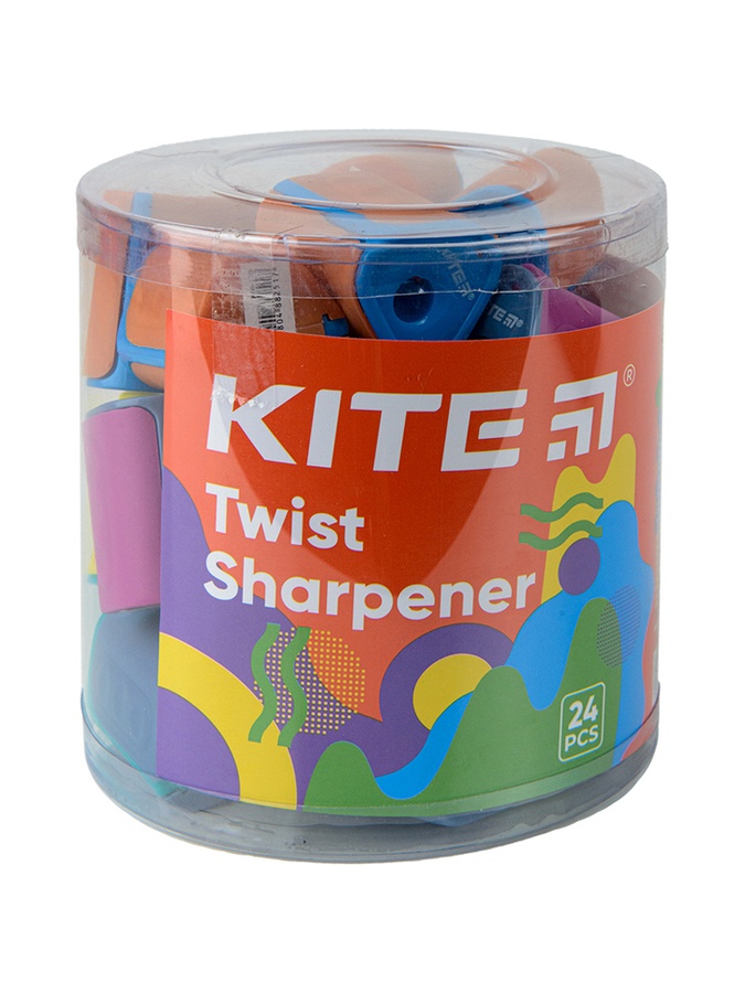 Точилка с контейнером Kite Twist цвет разноцветный 00-00134305 SKT000161536 фото