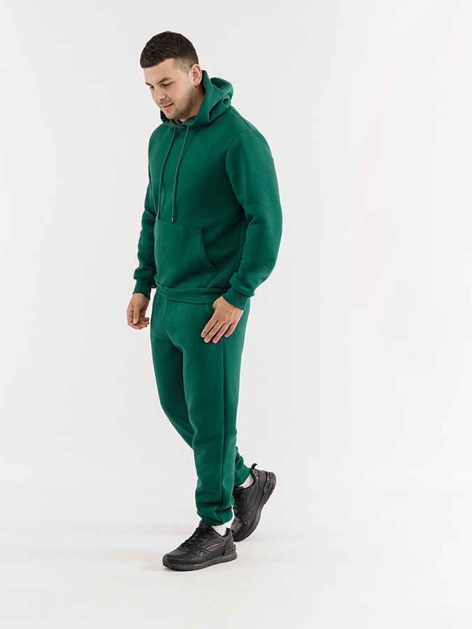 Чоловічі спортивні штани 44 колір темно-зелений ЦБ-00222345 SKT000915033 фото