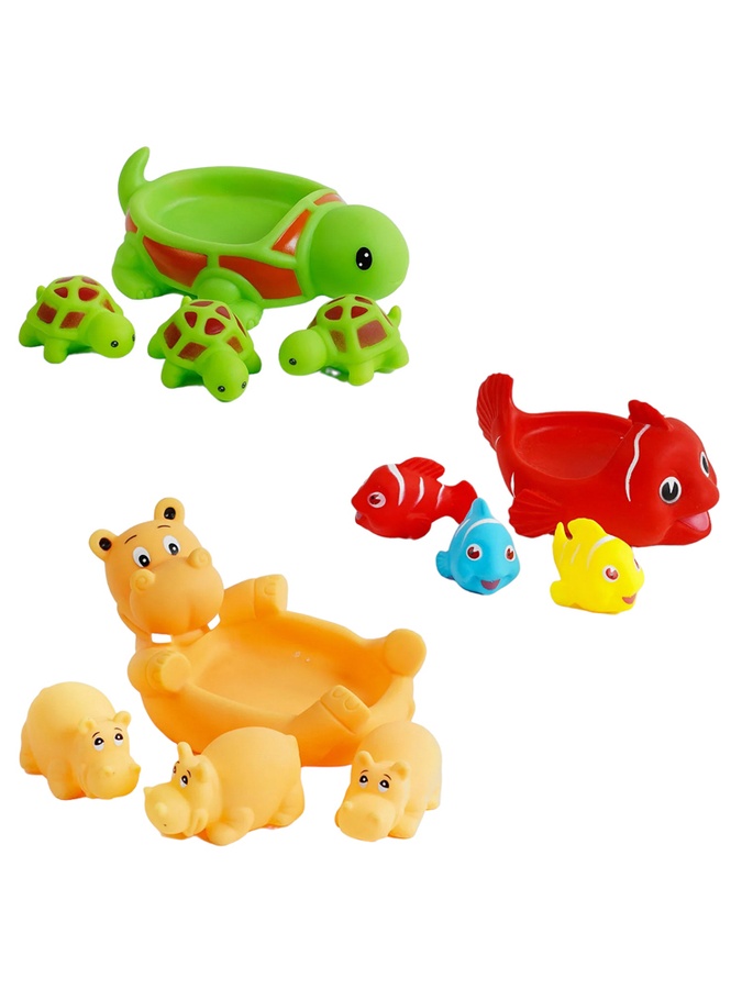 Набор игрушек для купания "Животные" цвет разноцветный ЦБ-00229677 SKT000933022 фото