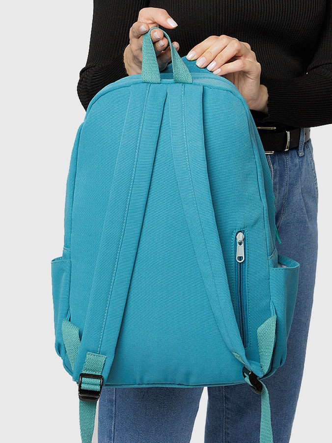 Жіночий спортивний рюкзак колір бірюзовий ЦБ-00207019 SKT000882207 фото