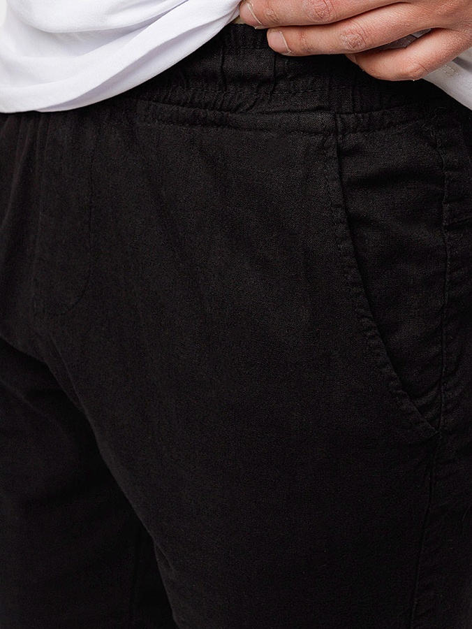Чоловічі джогери 50 колір чорний ЦБ-00218806 SKT000905425 фото