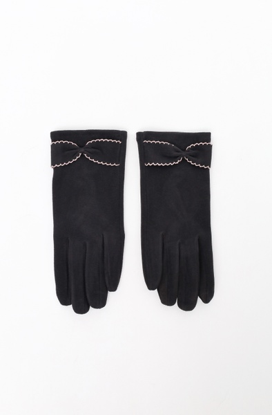 Женские перчатки 7.5 цвет черный ЦБ-00227332 SKT000926198 фото