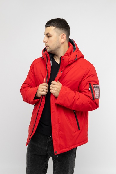 Куртка мужская 52 цвет красный ЦБ-00220551 SKT000910174 фото