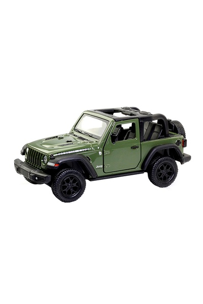 Автомодель - Jeep Wrangler Rubicon 2021 цвет зеленый ЦБ-00236210 SKT000951881 фото