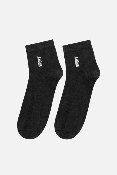 Чоловічі шкарпетки 40-42 колір чорний ЦБ-00204651 SKT000876713 фото