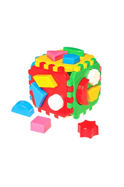 Іграшка куб "Розумний малюк" колір різнокольоровий 00-00034411 SKT000034395 фото