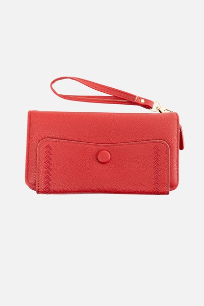 Жіночий гаманець колір червоний ЦБ-00242249 SKT000964122 фото