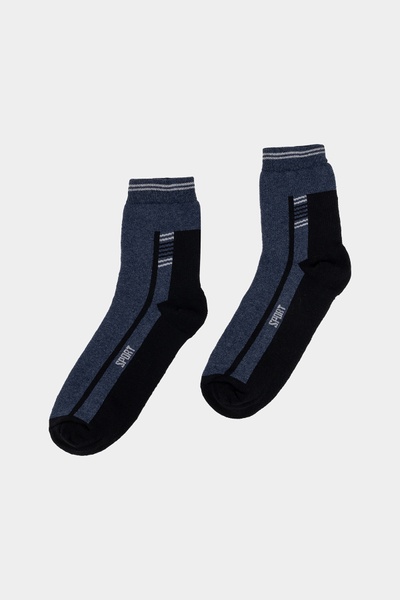 Чоловічі шкарпетки 40-42 колір синій ЦБ-00234524 SKT000944130 фото