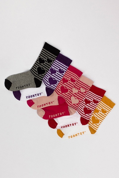 Набор носков для девочки 27-30 цвет разноцветный ЦБ-00158815 SKT000537711 фото