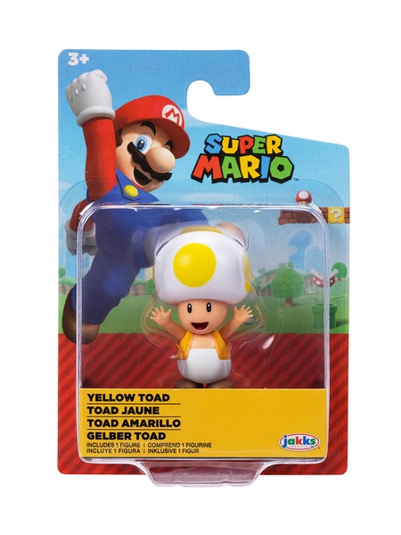 Ігрова фігурка з артикуляцією Super Mario Жовтий Тоад колір жовтий ЦБ-00225604 SKT000922411 фото