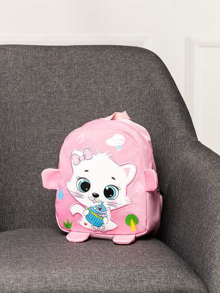 Рюкзак для дівчинки Киця колір рожевий ЦБ-00224001 SKT000918714 фото