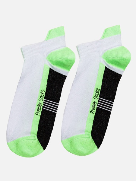 Чоловічі шкарпетки 43-45 колір білий ЦБ-00214567 SKT000896624 фото