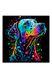 Набор для росписи по номерам - Красочный пес цвет разноцветный ЦБ-00244666 SKT000979437 фото 1