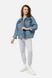 Женская джинсовая куртка 48 цвет голубой ЦБ-00245188 SKT000980743 фото 1