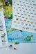 Гра навчальна з багаторазовими наліпками "ЗооАбетка" УМНЯШКА КП-005 ЦБ-00287092 фото 8