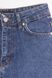Жіночі джинсові шорти колір темно-синій ЦБ-00193911 SKT000853071 фото 2
