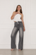 Джинсы wide leg женские цвет серый 52 ЦБ-00290505 фото 1