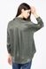 Блуза жіноча 42 колір оливковий ЦБ-00182787 SKT000605075 фото 4