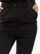 Жіночі штани прямі 48 колір чорний ЦБ-00214708 SKT000896941 фото 2