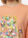 Жіноча футболка регуляр 48 колір персиковий ЦБ-00216949 SKT000901778 фото 2