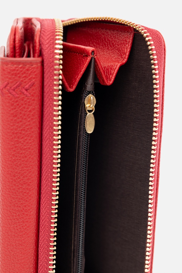 Жіночий гаманець колір червоний ЦБ-00242249 SKT000964122 фото