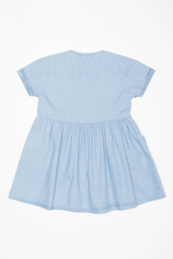 Джинсова сукня для дівчинки 128 колір блакитний ЦБ-00161031 SKT000545456 фото