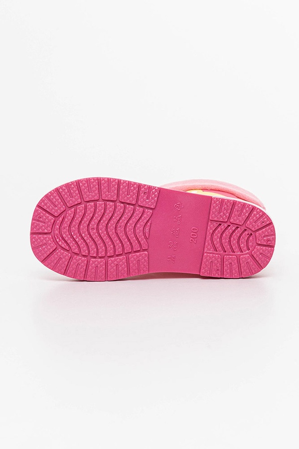 Резиновые сапоги для девочки 24 цвет розовый ЦБ-00204635 SKT000876640 фото