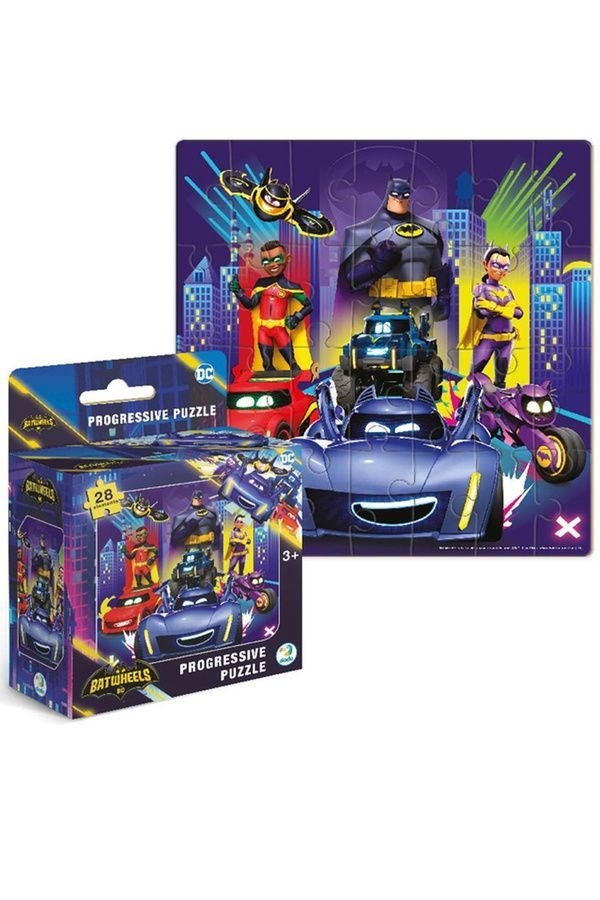 Пазлы Batwheels. Созываю всех бетмобилистов, 28 элементов DoDo 4823115909565 ЦБ-00284372 фото