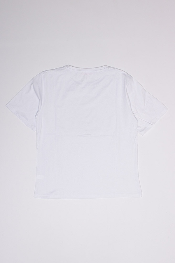 Женская футболка 44 цвет белый ЦБ-00192425 SKT000849077 фото