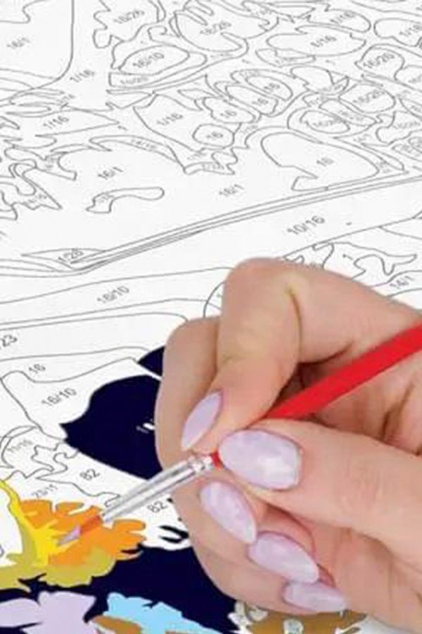 Картина по номерам: Мишка в джунглях Brushme KBS0158 ЦБ-00263647 фото