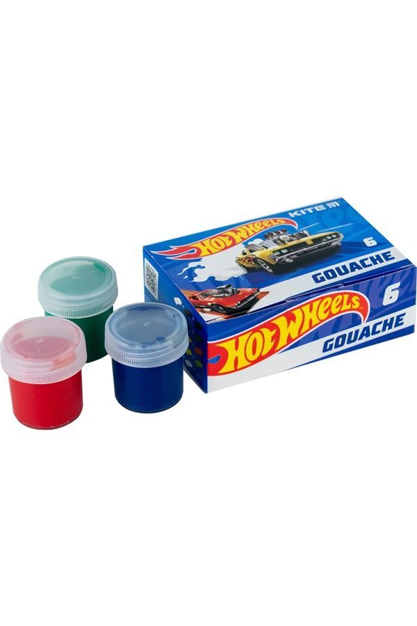 Гуашь Kite Hot Wheels KITE HW23-062 ЦБ-00281078 фото