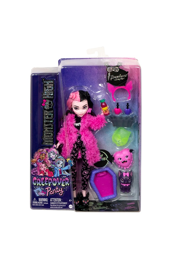 Лялька Дракулора "Лячна піжамна вечірка" Monster High колір різнокольоровий ЦБ-00247076 SKT000986108 фото