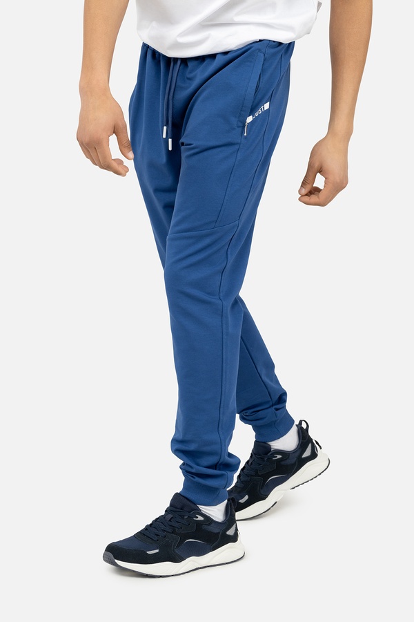 Мужские спортивные штаны 44 цвет темно-синий ЦБ-00245744 SKT000982601 фото