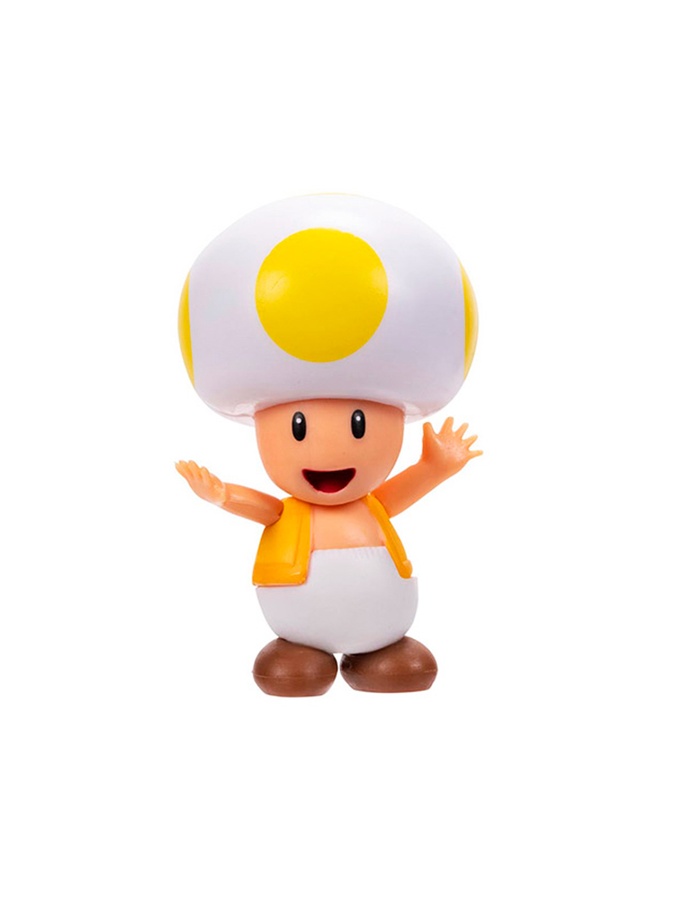 Игровая фигурка с артикуляцией Super Mario Желтый Тоад цвет желтый ЦБ-00225604 SKT000922411 фото