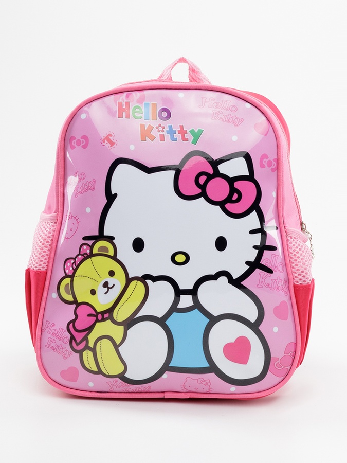 Школьный портфель с декоративным принтом - Hello Kitty цвет розовый ЦБ-00226407 SKT000924220 фото