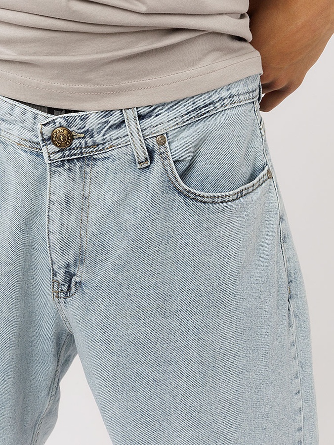 Мужские джинсовые шорты 44 цвет голубой ЦБ-00220352 SKT000909425 фото