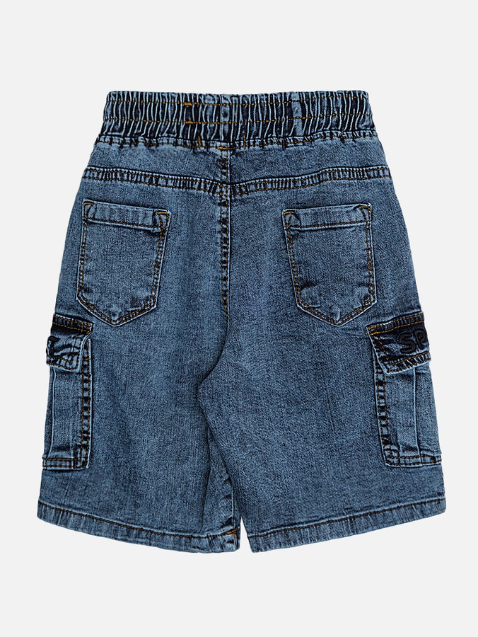 Шорти джинсові для хлопчика 128 колір синій ЦБ-00220442 SKT000909807 фото