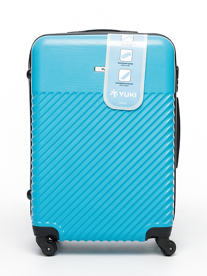 Мужской чемодан L цвет голубой ЦБ-00230020 SKT000933661 фото