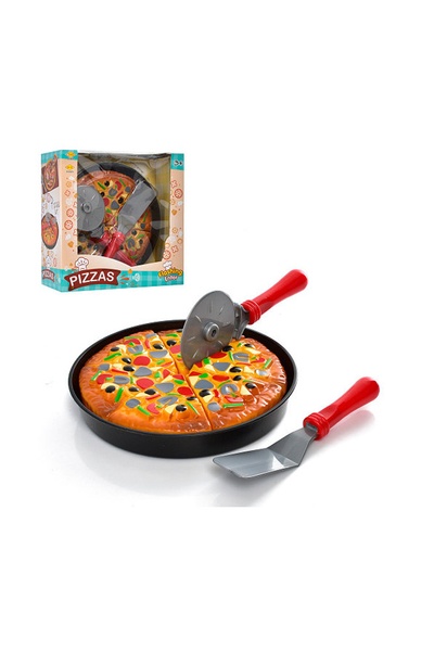 Кухонний набір "Піца" колір різнокольоровий ЦБ-00178191 SKT000593717 фото