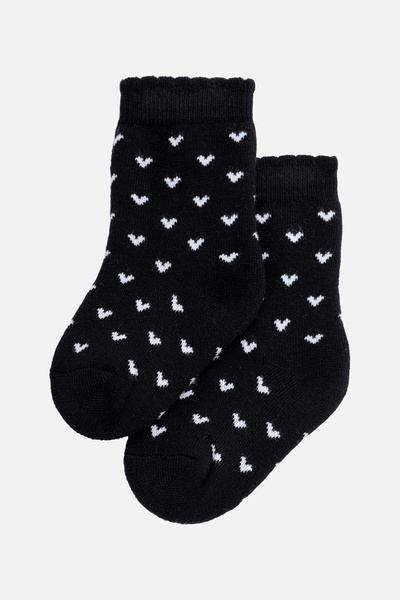 Шкарпетки для дівчинки 17-19 колір чорний ЦБ-00238567 SKT000956891 фото