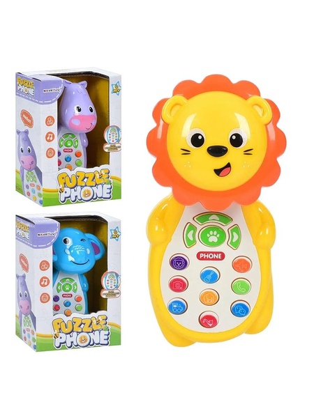 Іграшковий мобільний телефон колір різнокольоровий ЦБ-00232716 SKT000939056 фото