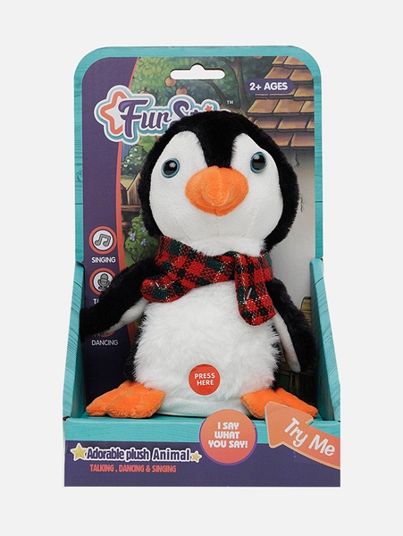 М'яка іграшка-повторюшка "Пінгвін" колір різнокольоровий ЦБ-00215314 SKT000898348 фото