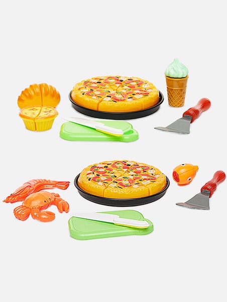 Іграшковий набір продуктів - "Піца" колір різнокольоровий ЦБ-00222487 SKT000915334 фото