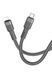 USB кабель Hoco U110 Type-C - Lightning 3A 20W PD 1.2 м колір чорний ЦБ-00204675 SKT000876737 фото 1