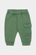 Костюм зі штанами для хлопчика 68 колір зелений ЦБ-00233071 SKT000940490 фото 4